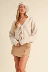 SAWYER BACK BOW KNIT TOP