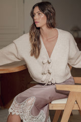 SAWYER BACK BOW KNIT TOP