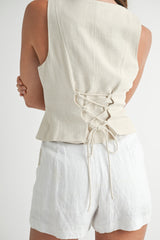 KARTER BUTTON FRONT VEST