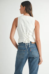 KARTER BUTTON FRONT VEST