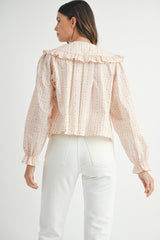 JOSIE PETER PAN COLLAR BLOUSE