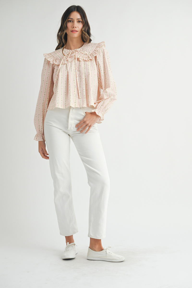 JOSIE PETER PAN COLLAR BLOUSE
