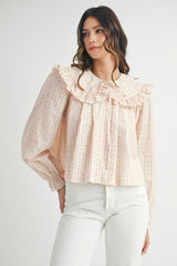 JOSIE PETER PAN COLLAR BLOUSE