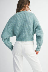 ZARIYAH SLOUCHY SLEEVE PULLOVER
