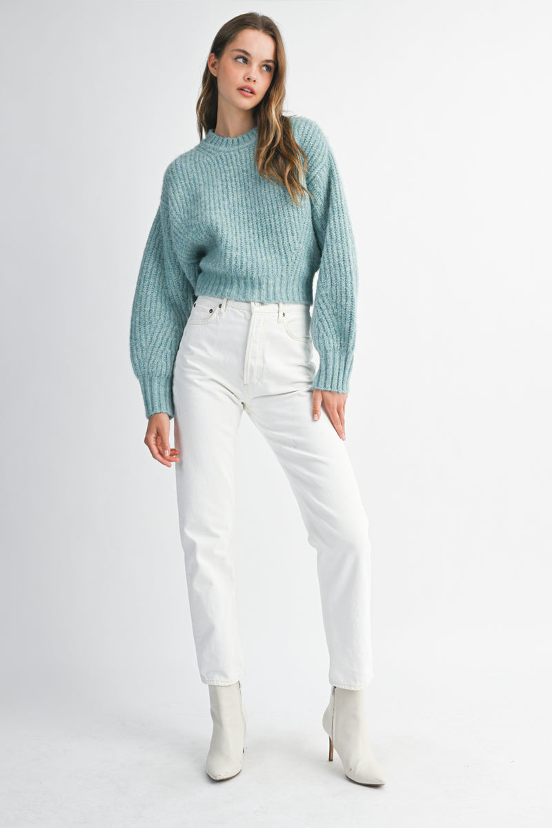 ZARIYAH SLOUCHY SLEEVE PULLOVER