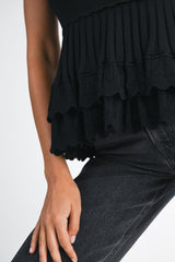 LOLA SLEEVELESS KNIT MINI TOP