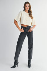 BONNIE KNIT CARDIGAN TOP