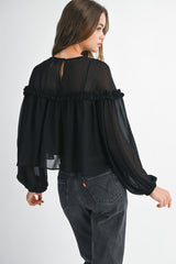 HARMONY CHIFFON BLOUSE
