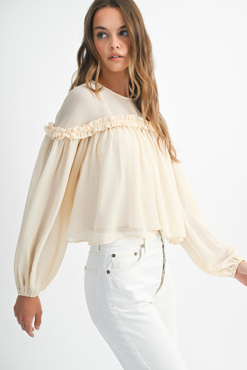 HARMONY CHIFFON BLOUSE