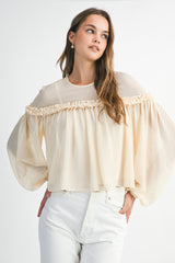 HARMONY CHIFFON BLOUSE