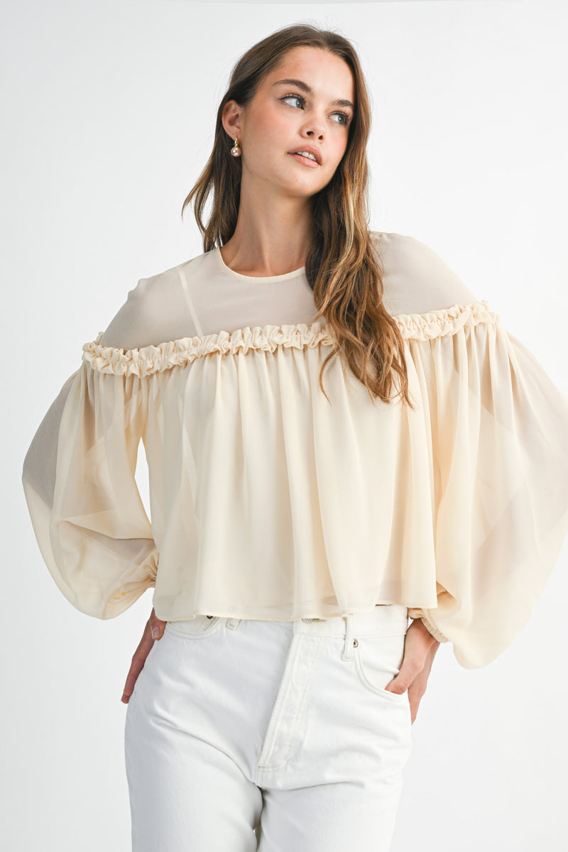 HARMONY CHIFFON BLOUSE