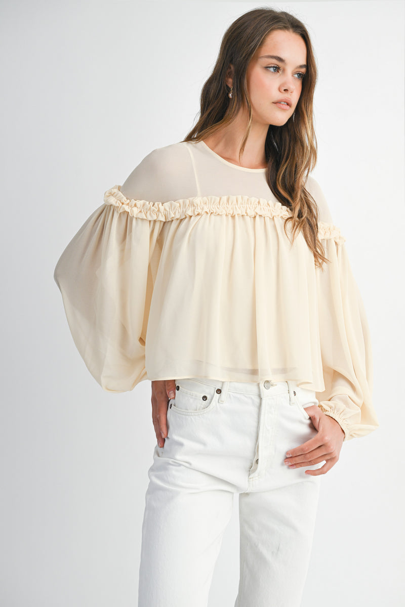HARMONY CHIFFON BLOUSE