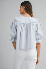 DOROTHY PETER PAN COLLAR BLOUSE