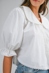 DOROTHY PETER PAN COLLAR BLOUSE