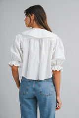DOROTHY PETER PAN COLLAR BLOUSE