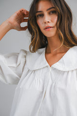 DOROTHY PETER PAN COLLAR BLOUSE