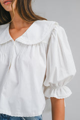 DOROTHY PETER PAN COLLAR BLOUSE