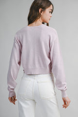 KERRIS BOW KNIT TOP