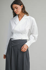 MATHILDE DOUBLE BREASTED BLOUSE