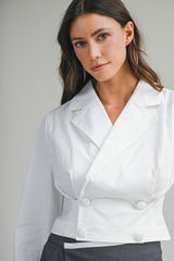 MATHILDE DOUBLE BREASTED BLOUSE