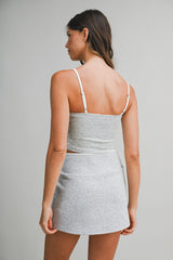 NAOMI CONTRAST BINDING TOP