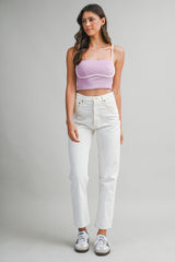 NAOMI CONTRAST BINDING TOP