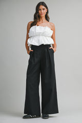 GIA STRAPLESS BUBBLE TUBE TOP