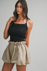 KENNA STRAPPY BACK DETAIL KNIT TOP