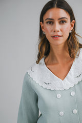 CAMILA DOUBLE BREAST KNIT TOP