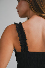 KATELYN LACE DETAIL STRAP TOP