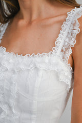 KATELYN LACE DETAIL STRAP TOP