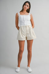 KATELYN LACE DETAIL STRAP TOP