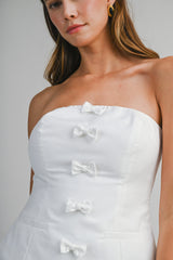HAVEN BOW SNAP BUTTON TUBE TOP