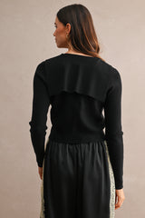 JANE KNITTED SAILOR COLLAR TOP