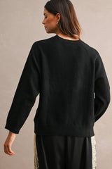 JOLLY RAGLAN OVERSIZED SWEATER TOP