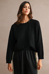 JOLLY RAGLAN OVERSIZED SWEATER TOP