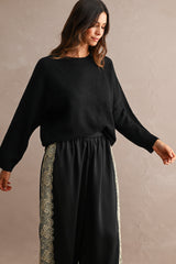 JOLLY RAGLAN OVERSIZED SWEATER TOP