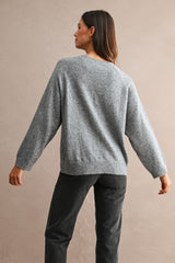 JOLLY RAGLAN OVERSIZED SWEATER TOP