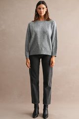 JOLLY RAGLAN OVERSIZED SWEATER TOP
