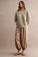 JOLLY RAGLAN OVERSIZED SWEATER TOP