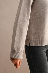 KAYLA V NECK PULL OVER SWEATER TOP