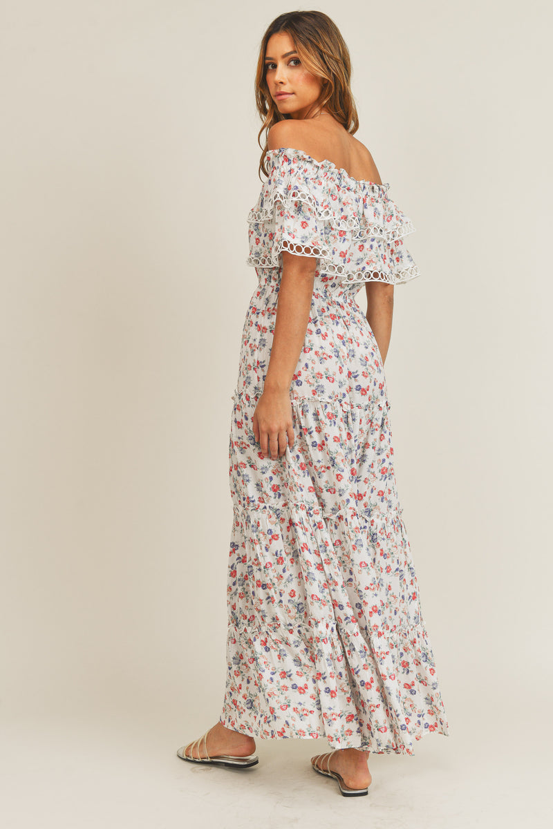 AVALYNN FLORAL MAXI DRESS