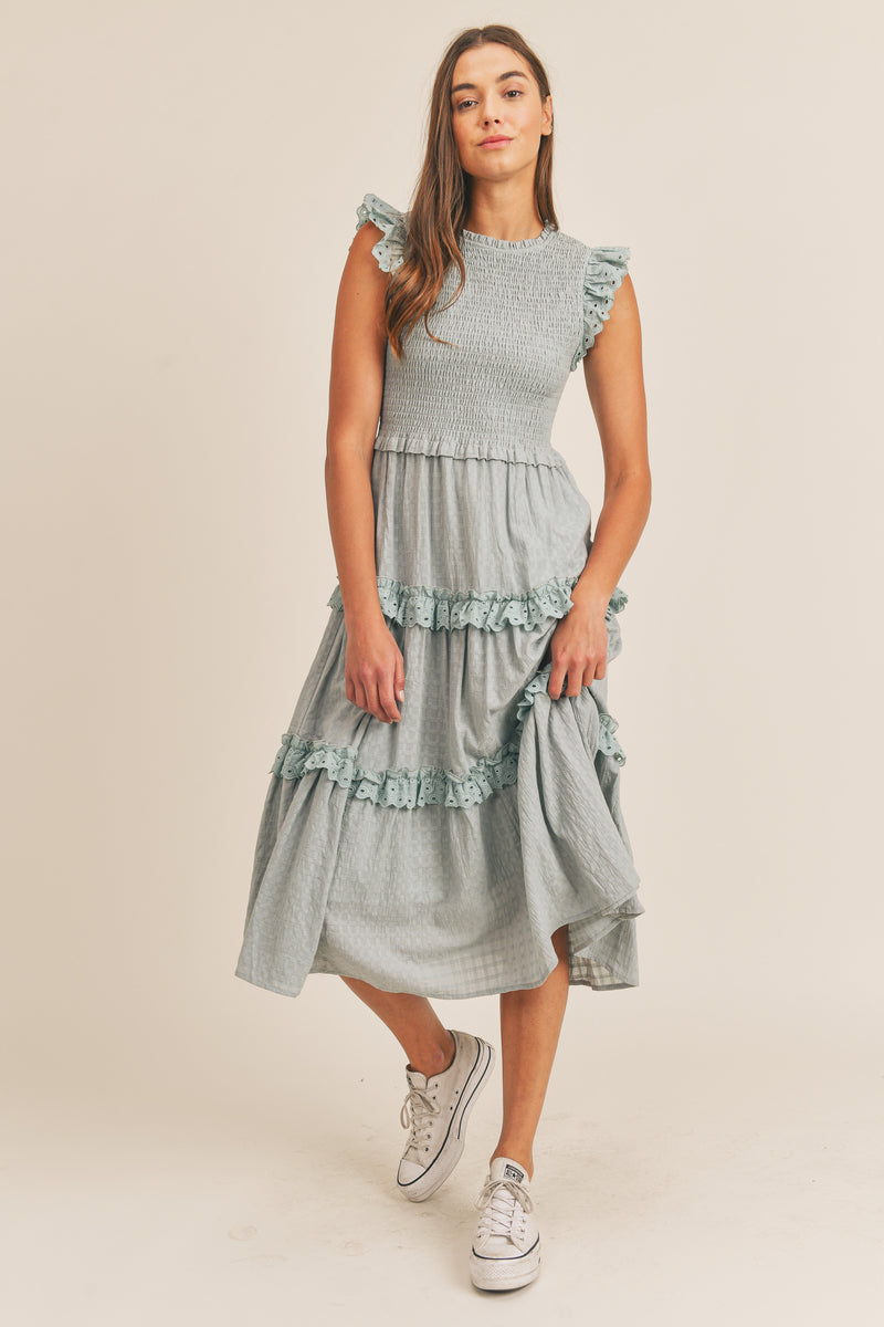 SYLVIA LACE SKIRT DRESS