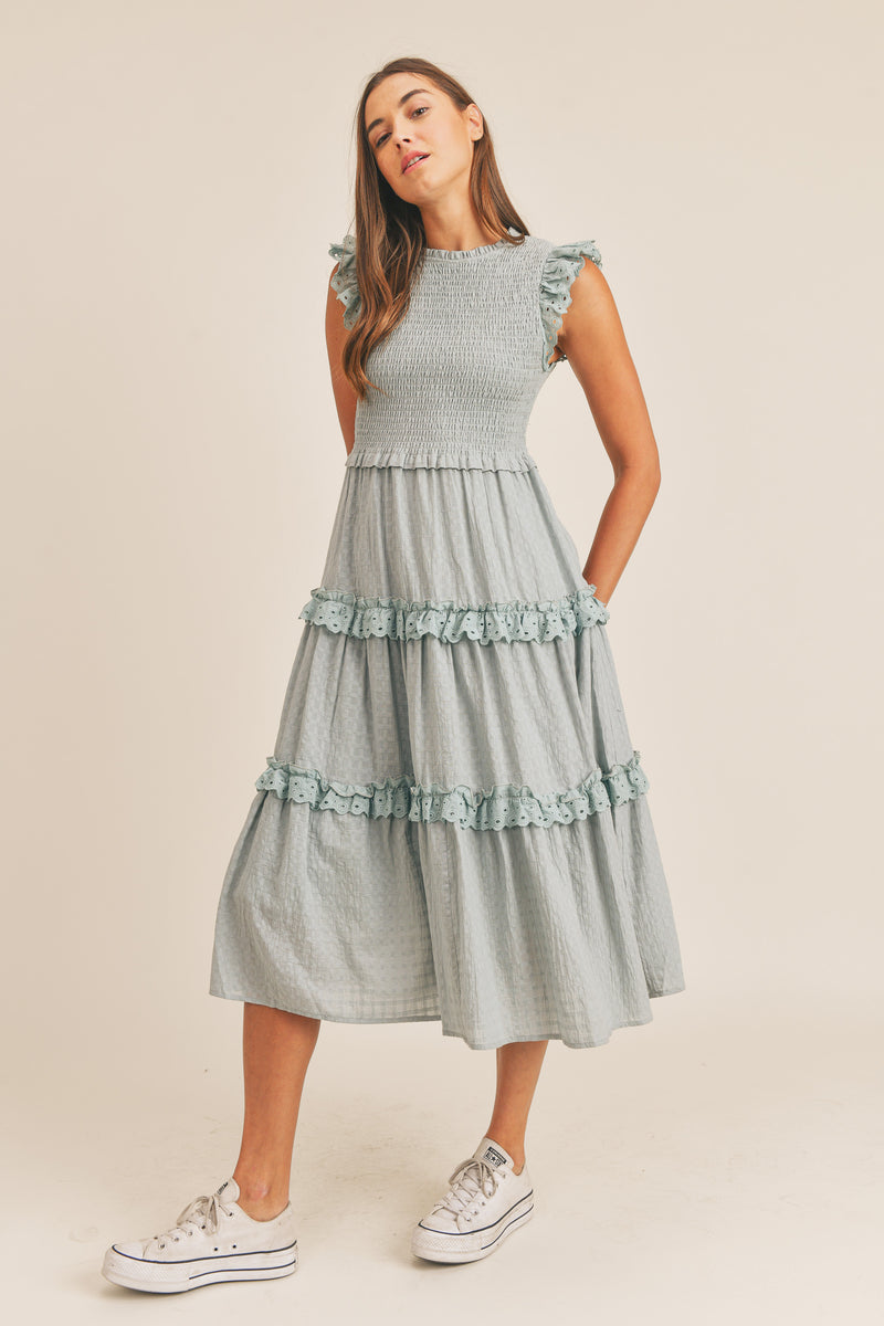 SYLVIA LACE SKIRT DRESS