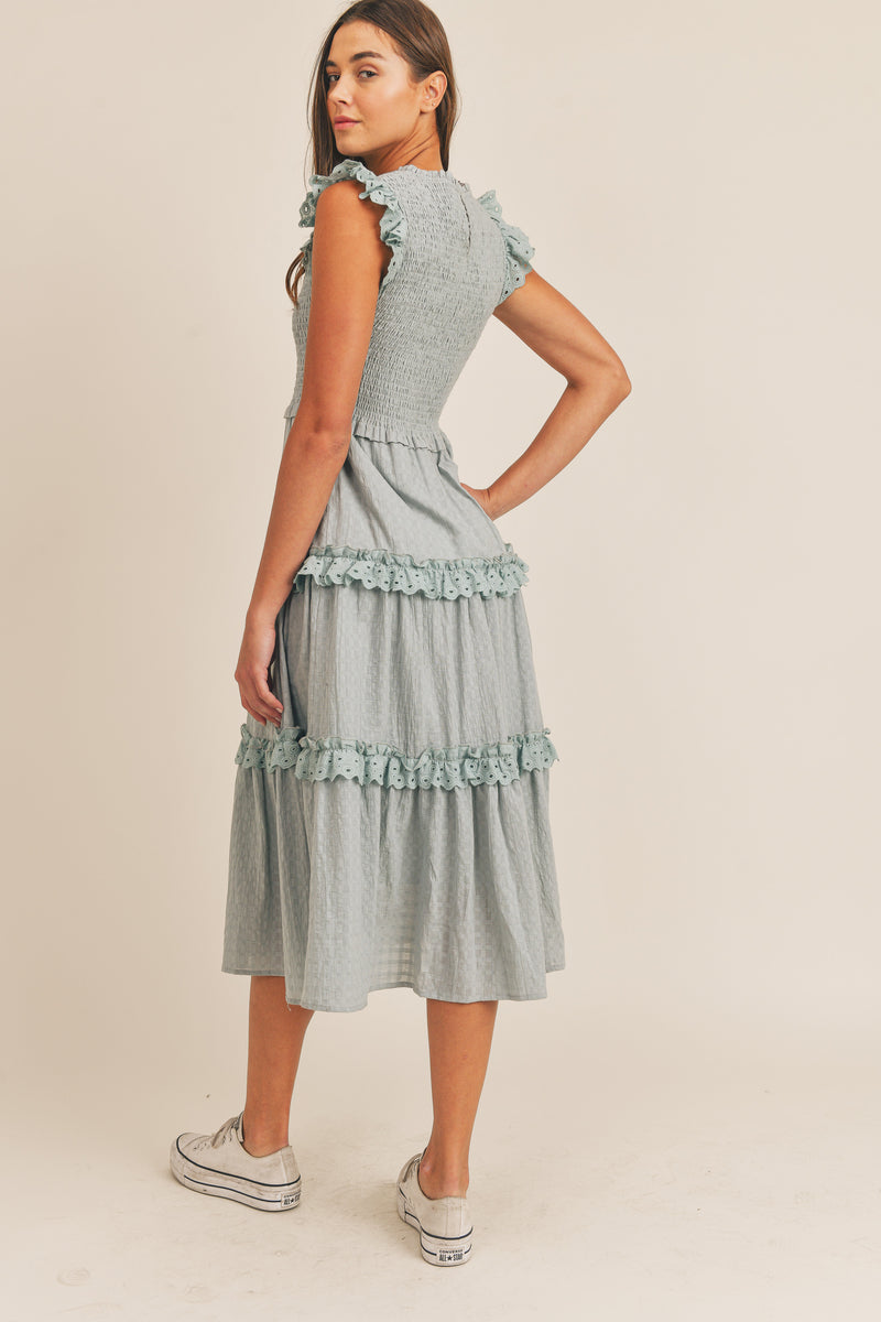 SYLVIA LACE SKIRT DRESS