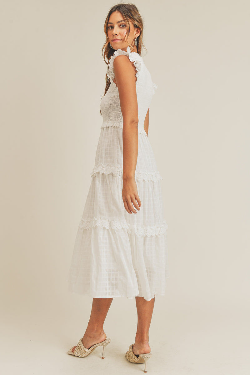 SYLVIA LACE SKIRT DRESS