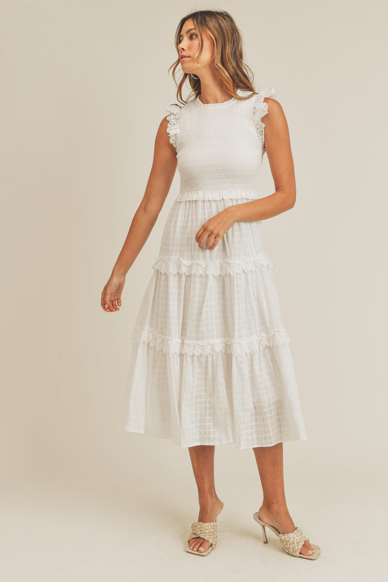 SYLVIA LACE SKIRT DRESS