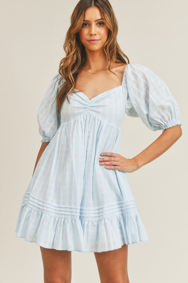 REGINA PLEATS DRESS