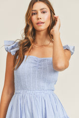 BELEN RUFFLE MINI DRESS