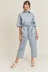 DULCE POPLIN JUMPSUIT